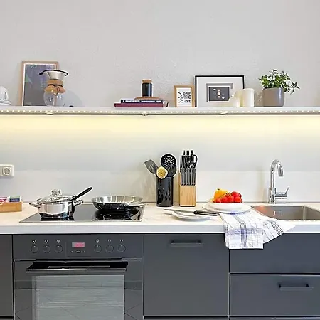 Moka Living-sunset Apt, Kingbed, Wifi, Netflix Hotel Magdeburgo
